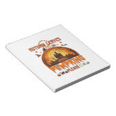 Bloc-note Feuilles d'Automne Citrouilles S'il Vous Plaît Hal (Incliné)