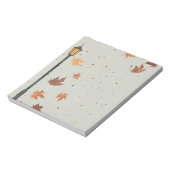 Bloc-note Feuilles d'automne et feux (Tourné)