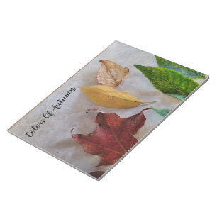 Bloc-note Feuilles d'automne Sets de table papier