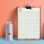 Bloc-note Feuilles de graphique d'ingénierie Papier de grill