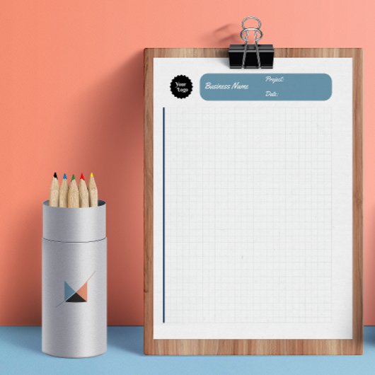 Bloc-note Feuilles de graphique d'ingénierie Papier de grill