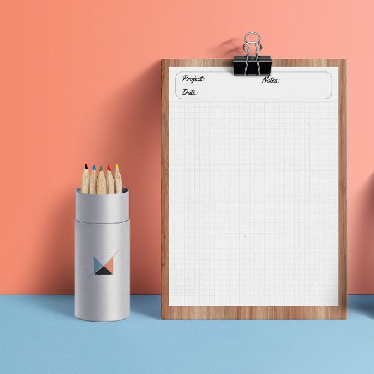 Bloc-note Feuilles de graphique d'ingénierie Papier de grill