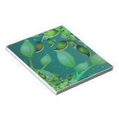 Bloc-note Feuilles de jardin frais (Incliné)