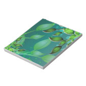 Bloc-note Feuilles de jardin frais (Tourné)