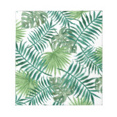 Bloc-note Feuilles de la jungle tropicale (Devant)