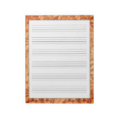 Bloc-note Feuilles de pratique d'écriture manuscrite Automne (Tourné)
