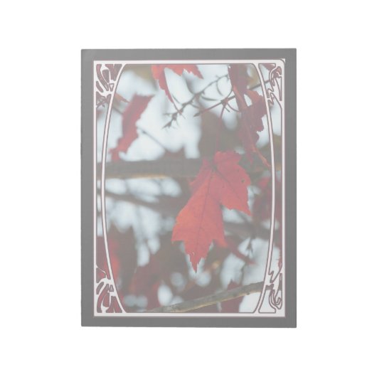 Bloc-note Feuilles de vacances (Tourné)