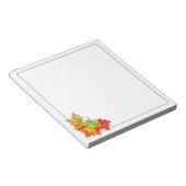 Bloc-note Feuilles d'érable multicolores (Incliné)