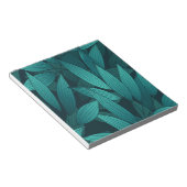 Bloc-note Feuilles tropicales dégradées (Incliné)