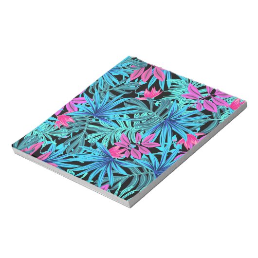 Bloc-note Feuilles tropicaux (Tourné)