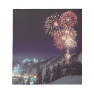Bloc-note Feux d'artifice au Big Mountain Resort à Whitefish