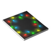 Bloc-note Feux de Noël (Incliné)