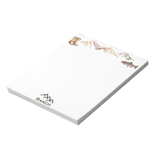Bloc-note FFF Ranch (Tourné)
