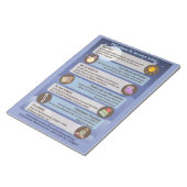 Bloc-note Fiches d'information sur l'hygiène du sommeil pour (Incliné)