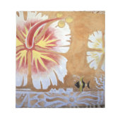 Bloc-note Fidji, art mural. (Devant)