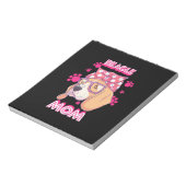 Bloc-note Fier Beagle maman chien (Tourné)