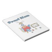 Bloc-note Fier Maman Avion C'est un garçon Cadeaux (Incliné)