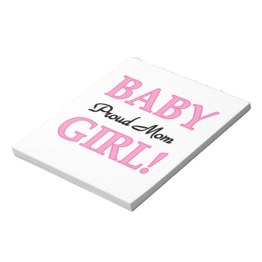 Bloc-note Fier Maman Bébé Fille Cadeaux (Tourné)