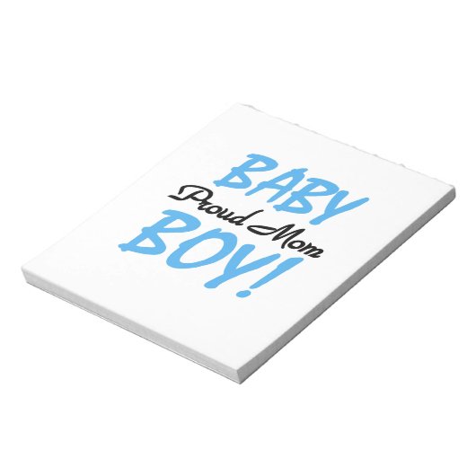 Bloc-note Fier Maman Bébé Garçon Cadeaux (Tourné)