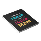 Bloc-note Fière De Ma Mère De Police (Incliné)