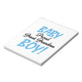 Bloc-note Fière Grand Grand Grand Mamie Bébé Cadeaux Garçon (Tourné)