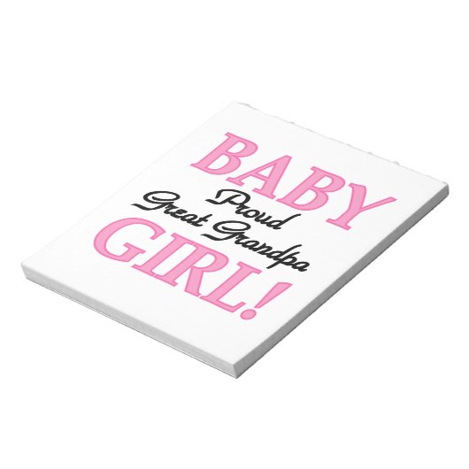 Bloc-note Fière Grand Papi Bébé Cadeaux Fille (Tourné)