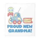 Bloc-note Fière nouvelle grand-mère C'est un garçon cadeaux (Devant)