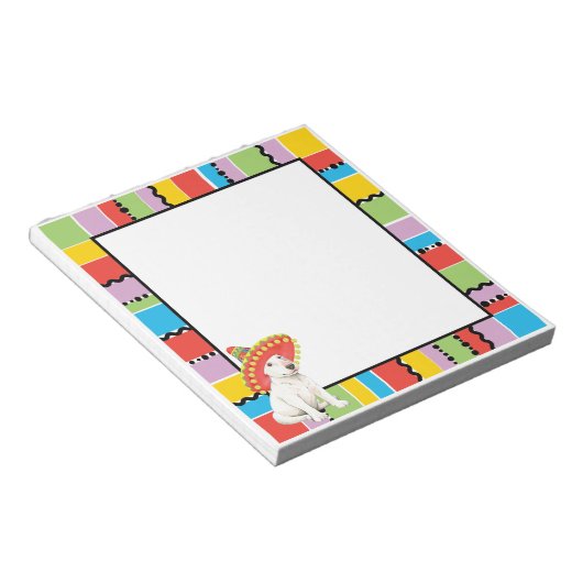 Bloc-note Fiesta Bull Terrier (Incliné)