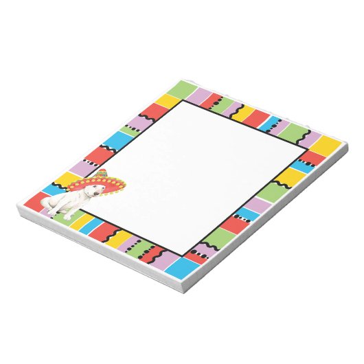 Bloc-note Fiesta Bull Terrier (Tourné)