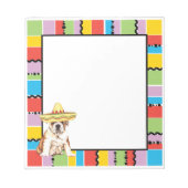 Bloc-note Fiesta Bulldog (Devant)