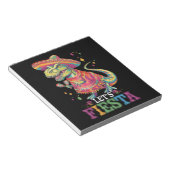 Bloc-note Fiesta Cinco De Mayo T Rex Dinosaur (Incliné)