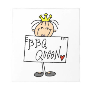 Bloc-note Figure BBQ Queen