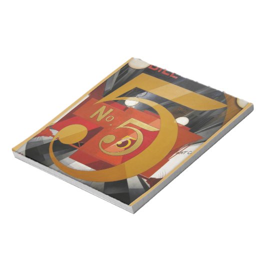 Bloc-note Figure de Cudern Art moderne (Tourné)