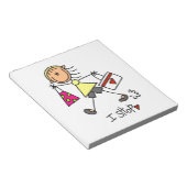 Bloc-note Figure Stick Shopping (Incliné)