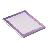 Bloc-note Fille Abstraite | Feminine rose mauve Zebra (Incliné)