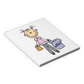 Bloc-note Fille avec cartable (Incliné)