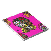 Bloc-note fille crâne de sucre (Incliné)