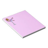 Bloc-note FILLE DANS UN NOTEPAD EN VERRE MARTINI (Lav) (Incliné)