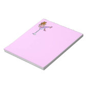 Bloc-note FILLE DANS UN NOTEPAD EN VERRE MARTINI (Lav) (Tourné)