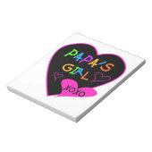 Bloc-note Fille de Papa Tee - shirts, Casquettes, Mugs, Bout (Tourné)