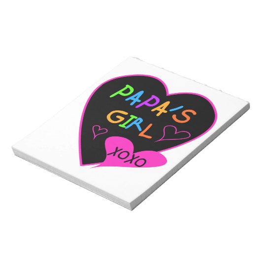 Bloc-note Fille de Papa Tee - shirts, Casquettes, Mugs, Bout (Tourné)