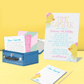 Bloc-note Fille en caoutchouc canard temps Capsule / Conseil