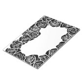 Bloc-note Fille Vintage rose noire (Incliné)