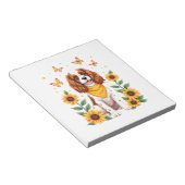 Bloc-note Filles Femmes Maman Cavalier King Charles Spaniel  (Incliné)