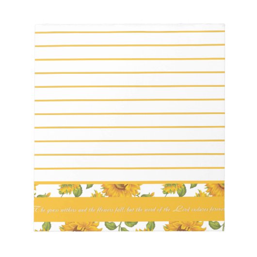 Bloc-note Finit pour toujours (Devant)