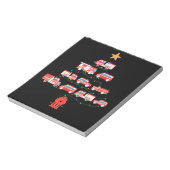 Bloc-note Firefighter Fire Truck Christmas Tree.Png (Tourné)