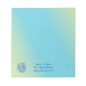 Bloc-note Fireflies dans Jar Arrière - plan de dégradé perso (Devant)