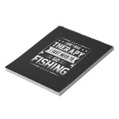 Bloc-note Fisher J'Ai Juste Besoin D'Aller Pêcher (Tourné)