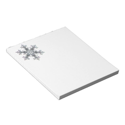 Bloc-note Flacon de neige (Incliné)