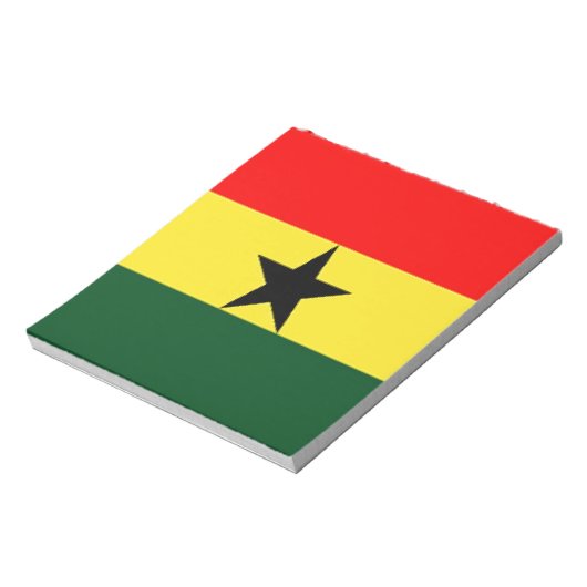 Bloc-note Flag du Ghana (Tourné)